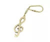 Miniatură vioara Giftdeco KRT13, Key Keyring, alamă, 6 x 2,5 cm