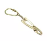 Breloc Giftdeco KRT26, alamă, lungime 12 cm