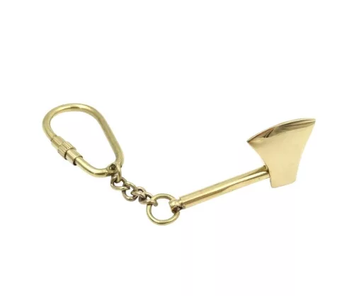 Breloc Giftdeco KRT27, alamă, lungime 11 cm