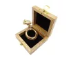 Breloc Giftdeco BN-2158, alamă și cupru, lungime 11 cm, diametru 4,5 cm