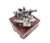 Sextant decorativ Giftdeco NC1514B – alamă, sticlă, 13 x 12 x 6 cm