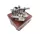 Sextant decorativ Giftdeco NC1514B – alamă, sticlă, 13 x 12 x 6 cm