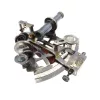 Sextant decorativ Giftdeco NC1514B – alamă, sticlă, 13 x 12 x 6 cm
