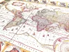 Harta decorativa Giftdeco M1652, 56 x 45 cm, stil vintage
