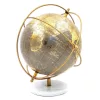 Glob decorativ Giftdeco GLB-127, alamă și plastic, stil industrial, glamour, modern