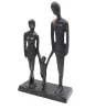 Figurină decorativa Giftdeco, metal, 27,5 x 17,5 x 7,5cm, stil minimalist, modern
