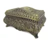 Cutie pentru bijuterii Giftdeco 21-20M, metal, 12,5 x 9 x 7 cm, stil Ludvik