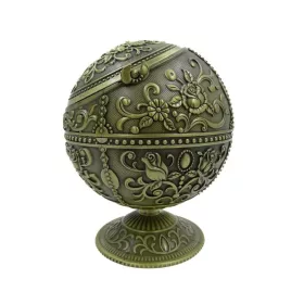  Glob decorativ Giftdeco, metal, înălțime 13 cm, diametru 9 cm