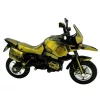 Machetă motocicletă Giftdeco HJ1, metal verde închis, 16 x 6 x 10 cm