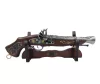 Obiect decorativ La Balestra, metal și lemn, lungime 38 cm