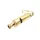Breloc Giftdeco KR64, alamă, lungime 6,5 cm, diametru 1,6 cm