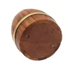 Obiect decorativ Giftdeco DNU-001, alamă și lemn, înălțime 13 cm