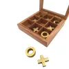 Obiect decorativ Giftdeco DNU-004, alamă, sticlă și lemn, 12,5 x 12,5 x 2,5cm, stil clasic