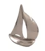 Machetă iaht decorativ Giftdeco N-1647 din metal, înălțime 36 cm