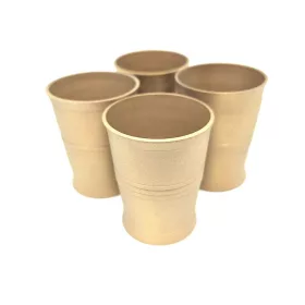   Accesoriu bar Giftdeco, alamă, sticlă și metal, înălțime 5,3 cm