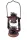 Lampă decorativă Giftdeco DT245F, sticlă și metal, 11,5 x 9,5 x 19 cm, stil nautic