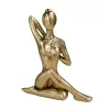 Figurină decorativa Giftdeco, rășină, 12,8 x 6,5 x 15,8 cm, stil glamour, modern