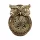 Obiect decorativ Giftdeco, rășină, 10,1 x 10,1 x 13,6 cm, stil glamour, modern