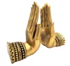 Accesoriu de birou Giftdeco, rășină, 15,5 x 9 x 19,5 cm, stil glamour, modern