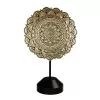 Figurina Mandala ovala Giftdeco 44032FJH, polirasina aurie, 28 cm