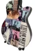 Miniatură chitara Indomini MGT-9064, Taylor Swift, lemn de mahon, înălțime 24,5 cm