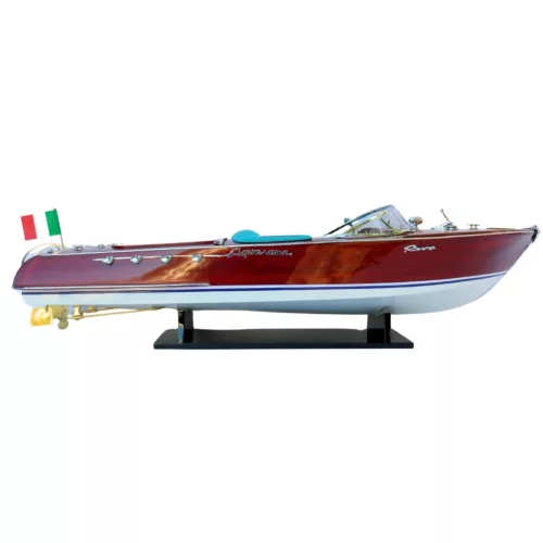 Machetă navala Giftdeco, lemn, stil vintage, nautic, modern