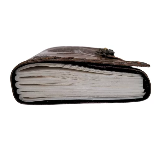 Caiet Giftdeco AH01 cu Arborele Vietii, piele de capra, 200 pagini, 18 x 13 cm