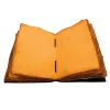 Jurnal Giftdeco AH08, piele de capra, copac si luna, granat si bej, 200 pagini, 18 x 13 cm
