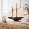 Machetă navală Bluenose Giftdeco 518-78B – 78 x 11,5 x 66 cm, lemn și pânză