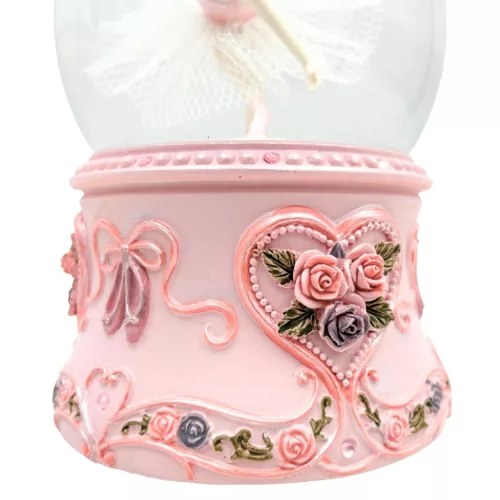 Glob decorativ Giftdeco MG-963, sticlă și rășină, diametru 10 cm