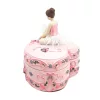 Casetă decorativa Giftdeco MP-19031, plastic și rășină, 12,5 x 11 x 9,5 cm, stil clasic