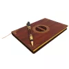 Set cadou premium Giftdeco EE2, notes A5 din lemn, pix si cutie