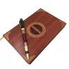Set cadou premium Giftdeco EE2, notes A5 din lemn, pix si cutie