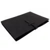 Jurnal A5 Giftdeco EE4 din piele naturala, negru, stil retro