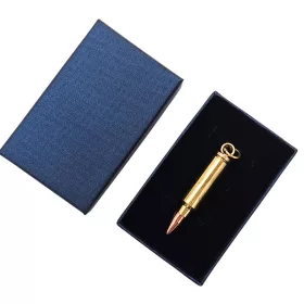   Breloc Giftdeco KRT18A, alamă, lungime 4,6 cm, diametru 0,7 cm