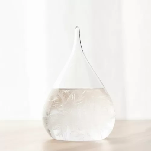 Barometru Storm Glass Giftdeco BAG1, sticlă, 11 cm