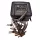 Sextant decorativ Giftdeco ST003 din alamă și piele, 13 x 12 x 6 cm