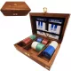 Set poker Giftdeco DNU-102, cutie din lemn, imagine 1