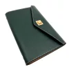 Jurnal Giftdeco EE8, piele, 22,5 x 21 cm, stil modern, clasic