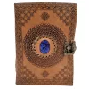 Jurnal Giftdeco AH16, piele de bivol, 18 x 13 cm, stil retro