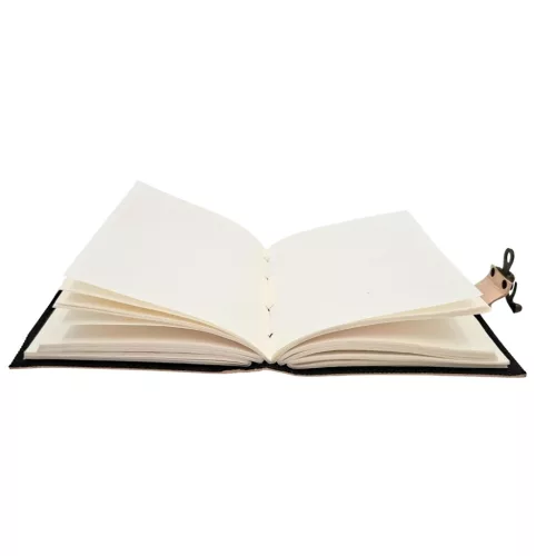 Jurnal Giftdeco AH16, piele de bivol, 18 x 13 cm, stil retro