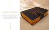 Jurnal Giftdeco AH18, piele de capra, 18 x 13 cm, stil retro, vintage
