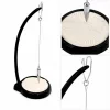 Obiect decorativ Giftdeco SP012, inox și plastic, înălțime 38 cm