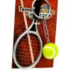 Breloc Indomini TRK-004, plastic și metal, lățime 4 cm, lungime 12 cm, stil clasic