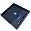 Jurnal Giftdeco EE13, piele, 23,5 x 23 cm, stil minimalist, clasic