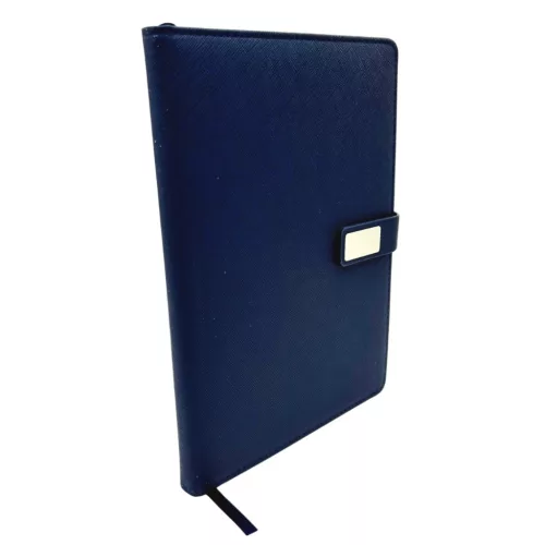 Jurnal Giftdeco EE13, piele, 23,5 x 23 cm, stil minimalist, clasic