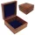Cutie cadou Giftdeco NSHBOX din lemn cu interior bleumarin, 20 x 20 x 11 cm