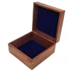 Interior bleumarin al cutiei cadou din lemn Giftdeco NSHBOX