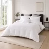 Lenjerie de pat Atria Heaven, 4 piese, 100% bumbac satinat TC300, cearceaf 220x240 cm, husa pilota 180x200 cm, 2 fete perna 50x70+5 cm, alb