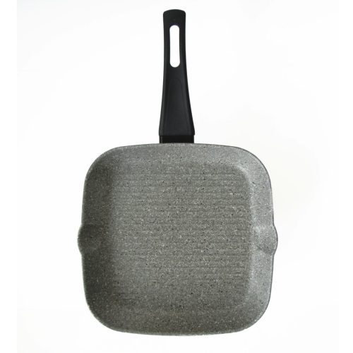 Tigaie grill Flonal Dura Induction, 28x28 cm, antiaderent Magma-Tech Plus, pentru toate plitele